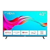 DYON Smart 43 VX - 43 Zoll (108 cm) Full-HD Smart TV mit HD Triple Tuner (DVB-C/-S2/-T2), App Store, Prime Video, Netflix, YouTube, DAZN, Disney+, waipu.TV, Hotelmodus