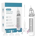 Nasensauger Baby Elektrisch,wiederaufladbarer Baby-Nasensauger für Kinder mit Musik und Licht Nasensauger für Baby Baby-Staubsauger für Neugeborene & Kleinkinder, 3 Saugstufen