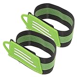 PRETYZOOM Elastisches Beinband zum Fixieren von Hosenbeinen Robustes Camping Gadget Vielseitiges Grün zum Befestigen und Schützen Beim Wandern und Radfahren