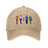 TYOPASH Klassischer Druck Rapper Chris Brown Baseballmützen Retro Distressed Denim 11:11 Tour Breezy Snapback Cap für Männer Frauen Outdoor Workouts Hüte Cap Geschenk
