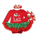Weihnachts-Elfen-Kostüm für Damen, Winter, Koboldkleid, Weihnachtsmann-Kostüm, Weihnachtskleid, Weihnachten, hässlich, lustig, für den Weihnachtsurlaub, Geschenkidee zu Weihnachten, H, 0-3 Monate
