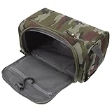 Ipetboom Reise Kulturbeutel Herren Tragbare Kosmetiktasche aus Nylon Oxford Geräumige Waschutensilien Tasche für Geschäftsreisen Horizontal