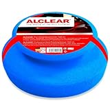 ALCLEAR 5713050M Handpolierschwamm – Polierschwamm Auto für Lackpflege & Versiegelung – weiches Pad zum Auftragen von Politur & Wachs – lackschonend, waschbar & wiederverwendbar – Made in Germany