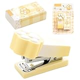 Kleiner Heftgerät – kleiner niedlicher Hefter in Form einer Katzenklaue, praktischer Hefter, für 2 – 15 Blatt, geeignet für Büro, Schule, Klassenzimmer, Reisen, Weihnachtsfeier, Geschenk für Studenten