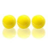 3er Set Tennisbälle Ø 60 mm, Weichschaum, Weichschaumbälle, Softball