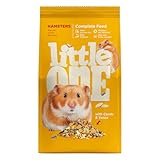 Little One Alleinfutter für Hamster | 900 g | Ausgewogene Zusammensetzung | Bunte Saatenmischung aus Weizen, rote Hirse, Gerste, Maisflocken, Kürbiskernen und vielem mehr