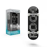 BIGH Professionelles Fingerboard aus Natürlichem Ahornholz - Finger-Skateboard - Kleines Finger-Skate - Farbe: Rook