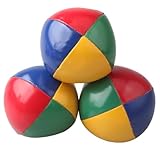 Huudngeje PU-Handwurfball, Elastischer Weichgummi, Hochwertiger Magischer Jonglierball, Akrobatik-Requisiten, Handwurfball, C