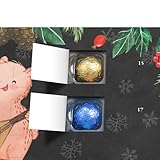 Mr. & Mrs. Panda Adventskalender mit Namen Bär Balalaika Mit Füllung von 'Classic' - Personalisierte Geschenke, Instrumente, Saiteninstrument, Zupfinstrument, Laute