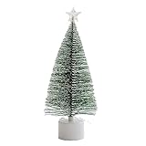 Künstlicher Weihnachtsbaum mit LED-Licht für Tisch, Schreibtisch, Zuhause, Urlaub, Weihnachtsdekoration, Tannennadelbaum