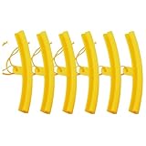 Felgenkantenschutz Felgenschoner,Felgenschutz Reifenmontage,Felgen Montageschutz,Auto Felgenschoner Reifen,Reifenwechsel Felgen Schutz,Felgenschutz Satz für Auto,Felgen Montageschutz 6PC Gelb
