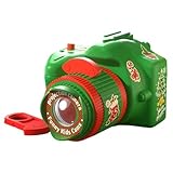 Weihnachts-Projektionskamera für Kinder, Projektor in Form einer Digitalkamera, Weihnachtsrequisiten, Projektor, Spielzeug, PA-Fotos