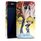 Premium Case kompatibel mit Samsung Galaxy S7 Smartphone Handyhülle Schutzhülle matt Minato Namikaze Offizielles Lizenzprodukt Naruto Shippuden