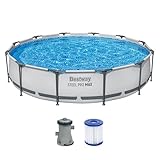Bestway Steel Pro Max™ Frame Pool-Set, rund, mit Filterpumpe 366 x 76 cm