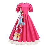 ADDACOS Weird Doll Kostüm für Damen, Erwachsenenkleid, rosa Puffrock, Halloween-Kostüm, Kleider (Rose, L)