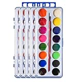 ycezw Set Wasserfarbe, Set Von Aquarell Für Erwachsene | Künstlerische Aquarell Für Klassenzimmer, 5 -fache Mehrfarbige Aquarellmalerei, Für Unterrichtsaktivitäten, Im Kindergarten