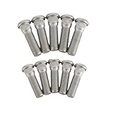 Radbolzen Muttern Kompatibel Mit Chevrolet Für Prizm 1998-2002 Stahlreifenbolzenersatz Zubehörbolzen Für Festhalten Der Naben Stahlbolzen OEM: 90942-0204