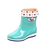 Schneestiefel Damen Winterstiefel Baumwollschuhe Warm Gefüttert Damen Winterstiefel Leicht Bequem rutschfest Schneestiefel Outdoors rutschfeste Stiefel Boots Bodenschuhe Bequem Weich Ruhig Hausschuhe