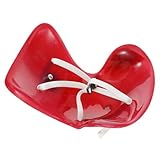 Abaodam Sicherheitssitze Auto zubehör puppenautositz Autositz für Puppen Puppenstuhl babysitz Auto-Ornament Puppe autositz Puppenzubehör Desktop- DIY-Dekore Plastik rot