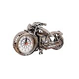 Vosarea Wecker - Vintage Motorrad Modell Einzigartiges Geschenk für Motorliebhaber Dekoration