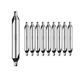 HSS-Zentrierbohrer, 10-teilig, 1,5–6,0 mm, Zentrierbohrer-Set, Bohrloch-Zentrierbohrer, Bohrer-Set, Zentrierbohrer for Bohren(3.0mm)