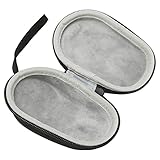 POENVFPO Hartreise -Hülle Schockdicht wasserdichte Tragbare Aufbewahrungstasche für MX M650L Wireless Maus, Helles Schwarzes Material für Tägliche Pendler