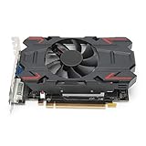 KIMISS ATI HD6770 4 GB DDR5 128 Bit, Leise und Temperaturarme Grafikkarte, Desktop-Computer, Netzwerkzubehör für Gaming und Multimedia