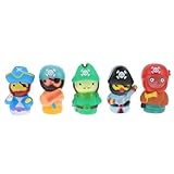 MUSISALY Pädagogische Piraten fingerpuppen Feine Verarbeitung Weiches Material Kindgerecht Vielseitig für Kindergarten Rollenspiel und Frühkindliche Bildung Beruhigend und Dekorativ für