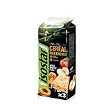 Isostar - Cereal Max Apfel Aprikosen Riegel - Energieriegel, Kohlenhydrate und Vitamine - Energiezufuhr - 3x55 g - 193967