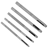 Mikikit 5 Teiliges Lochstanzer Set Für Lochwerkzeuge Für Gürtellöcher Handwerksprojekte Und DIY Anwendungen Hochwertige Lochstanzer Für Präzise Ergebnisse