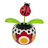 SolarCosa Solar-Wackelblume Marienkäfer