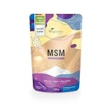 MSM Pulver 1000 g Vegavero | 99,9% rein | Deutsche Produktion | Methylsulfonylmethan | Organischer Schwefel | Kristallin | Laborgeprüft & Ohne Zusätze | Vegan