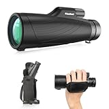 Usogood 12x52 Monokular Teleskop Erwachsene,HD Monokular Fernrohr mit BAK4 Prisma und FMC Beschichtung, für Vogelbeobachtung, Jagd, Wandern