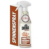 Envira Spinnenspray 500 ml - Hochwirksame Spinnenabwehr - Anti Spinnenspray mit Langzeitwirkung - Spinnen Abwehrspray - Mittel gegen Spinnen - Spray mit dezentem Zitrusduft, geruchsarm