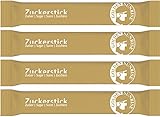 Zuckersticks Golden Sunrise 1000 x 4g | edles goldenes Design | einzeln elegant verpackt | Nachhaltige Verpackung | Natürlich nachhaltiger Markenzucker aus deutschem Zuckerrübenanbau
