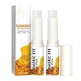 Kurkuma-Augencremestift, 2025 Anti-Aging-Augencreme, reduziert Feine Linien, Feuchtigkeitsspendender Augenbalsam-Stick Reduziert Schwellungen Und Tränensäcke (2X, 5g)