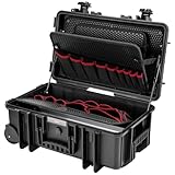 KNIPEX 00 21 33 LE Werkzeugkoffer 'Robust26 Move' Werkzeug-Trolley | Rollkoffer leer