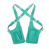 Underarm Shoulder Bag for Men, Hidden Anti-Theft Shoulder Armor Crossbody for Daily Carry, Urban Commuters, Travel (Emerald Green)