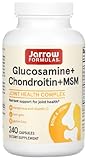 Jarrow Formulas - Glucosamin + Chondroitin + MSM | Für Gelenkgesundheit und Beweglichkeit - 240 Kapseln