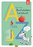 Mein erstes Buchstaben-Lernbuch mit Spurrillen und Klappen: Fingerspurenbuch mit Klappen I Ab 3 Jahren