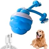 KOLGEIKJ Interaktives Hundespielzeug, Interaktiver Spielball für Hunde, Hunde-Spielzeug Unzerstörbar,Hundespielzeug Ball mit Fernbedienung,3 Spielmodi,Hunde-Spielzeug Ball für Katzen und Hundes(red1)
