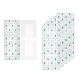 Duschpflaster Wasserfest Groß 10x25cm - Wasserfestes Pflaster Transparent mit Wundschutz, Atmungsaktivem PU-Film, Sanft zur Haut - Wundpflaster wasserdicht nach OP, Ideal zum Schwimmen & Tattoo Pflege