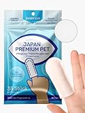 Japan Premium Pet Tränenflecken Wipes für Hunde & Katzen | Finger-Pads | Augenpflege für Hunde und Katzen | Feuchttücher in Fingerbürstenform für Haustiere | Tränenfleckentferner Hund | 35 Stück