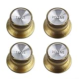 Ersatzknöpfe für E-Gitarren mit Lautstärke und Ton für SG und Modelle (Gold)