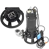 PAG Turbo GmbH® - Industrie Fäkalienpumpe mit Schneidmesser Schmutzwasserpumpe 1,5kW - 230V - 27000L/h