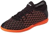 PUMA Future 6.4 IT Jr Fußballschuh, Black White-Shocking Orange, 35.5 EU