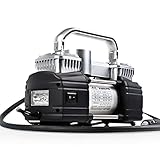 YCDJCS Tragbare Multifunktionale Reifenluftpumpe Für Reifen Luftkompressor Reifenfüller Mit Digitaler Druckanzeige LED-Licht Aufbewahrungstasche Auto-Off Stationäre Druckluft-Kompressoren