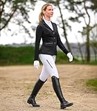 WALDHAUSEN ELT Performance Reithose Odette Silikon wasserdicht weiß Turnierreithose, Größe:42