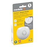 Medela Contact Brusthütchen zum Stillen – 16 mm – Zum Schutz bei wunden oder rissigen Brustwarzen und zur Unterstützung beim Anlegen – BPA-frei – 2er Pack