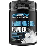 L-Arginin HCL - 500 g - L-Arginin Hydrochlorid - Premium: pflanzliches L-Arginin HCL - Optimale Löslichkeit - Reines Pulver ohne Zusätze - Vegan